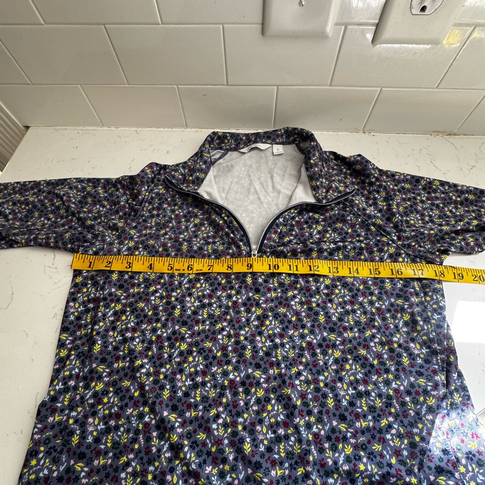 Lady Hagen Floral Quarter-Zip - Picture 6 of 6